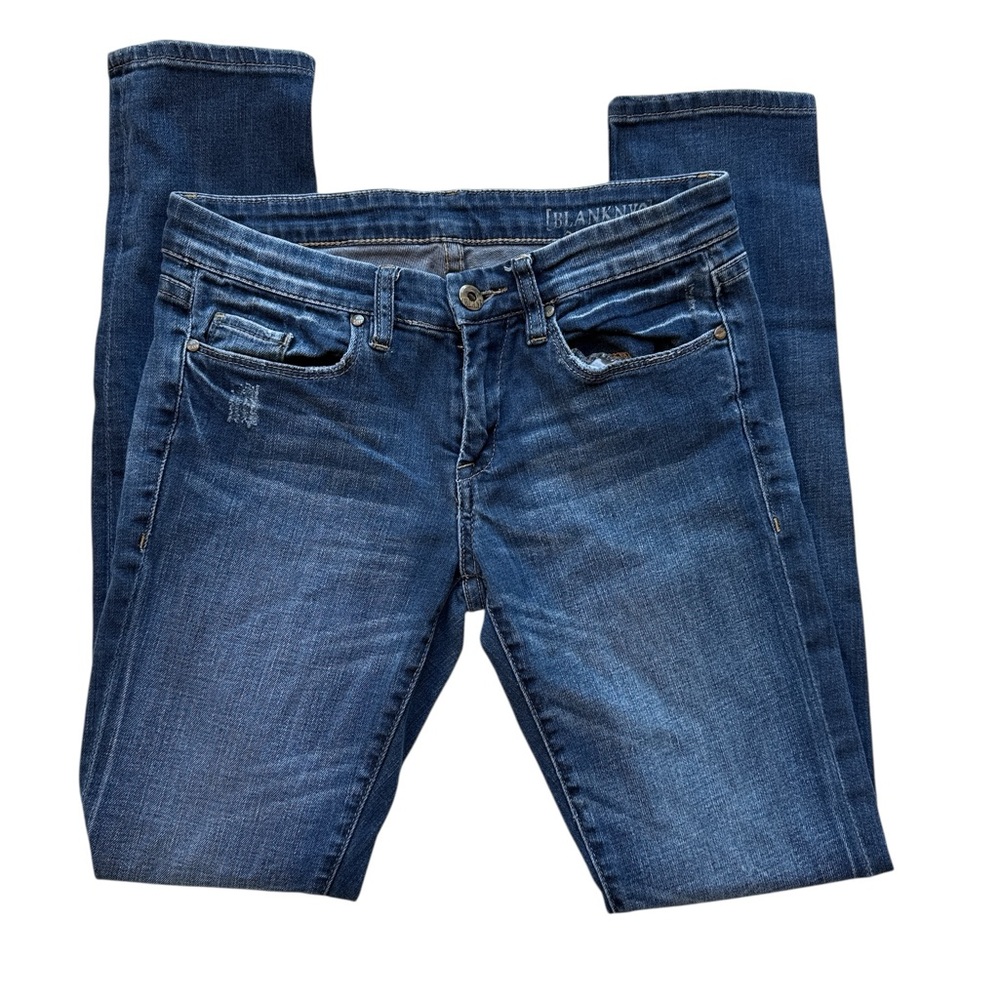 Blank NYC Dark Blue Skinny Jeans Size 28